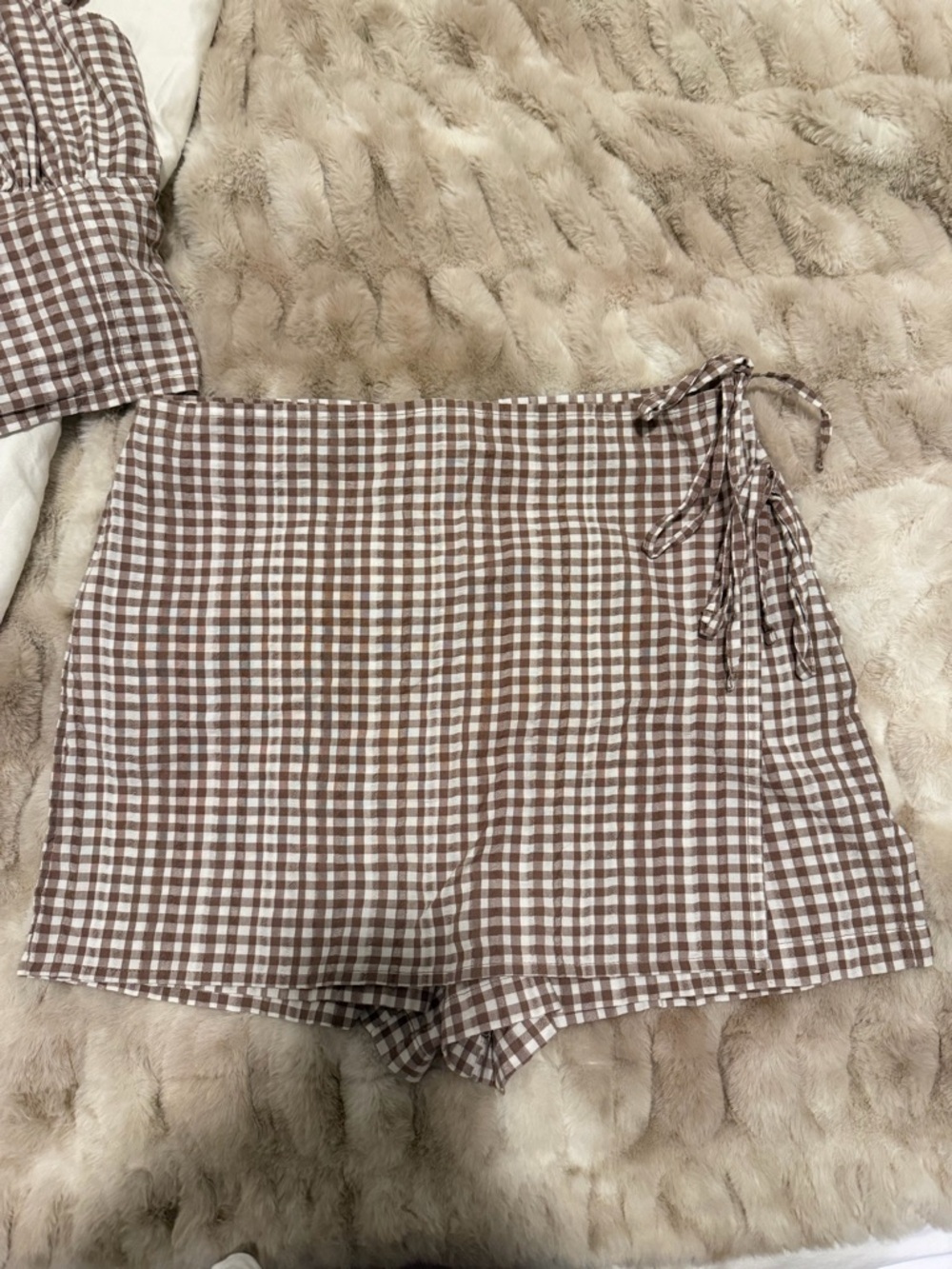 O’Neill Gingham Skort